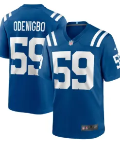 Ifeadi Odenigbo Indianapolis Colts Nike Game Player Jersey - Royal Blue
