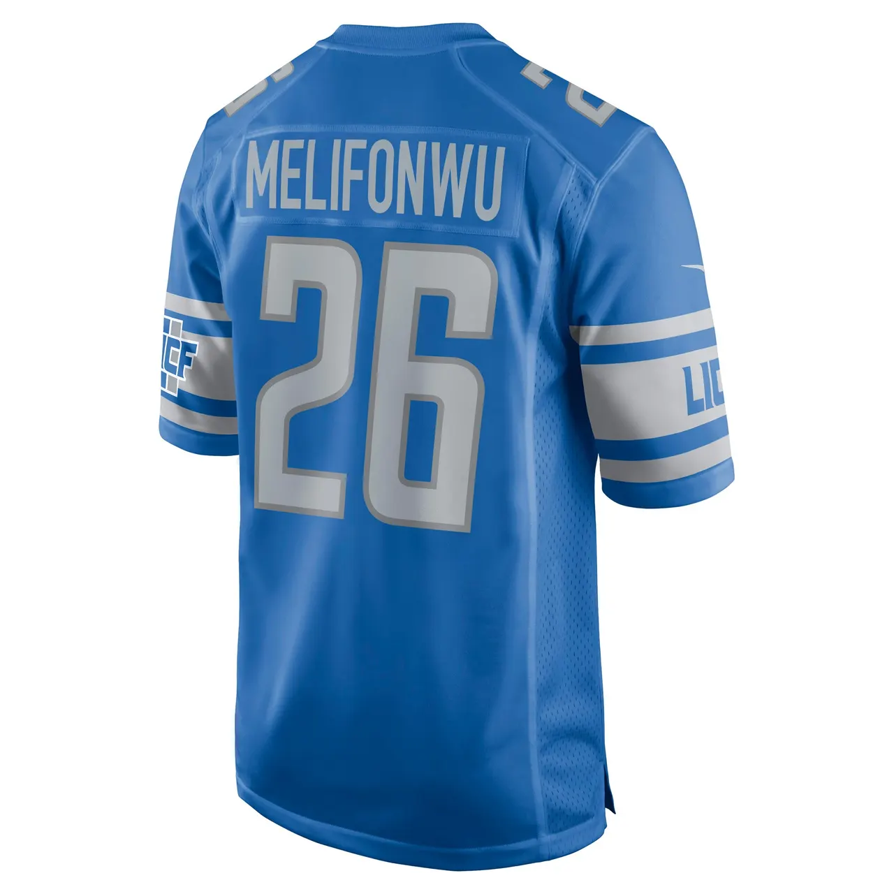 Ifeatu Melifonwu Detroit Lions Nike Game Jersey - Royal Blue - Image 4