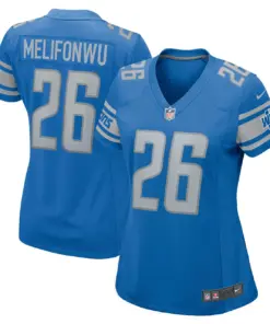 Ifeatu Melifonwu Detroit Lions Nike Women's Game Jersey - Royal Blue