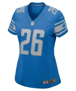 Ifeatu Melifonwu Detroit Lions Nike Women's Game Jersey - Royal Blue - Image 3