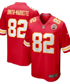 Alternative view of Ihmir Smith-Marsette Kansas City Chiefs Nike Home Game Player Jersey - Red