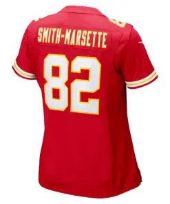 Ihmir Smith-Marsette Kansas City Chiefs Nike Women's Home Game Player Jersey - Red - Image 4