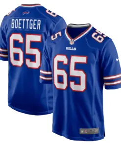 Alternative view of Ike Boettger Buffalo Bills Nike Game Player Jersey - Royal Blue