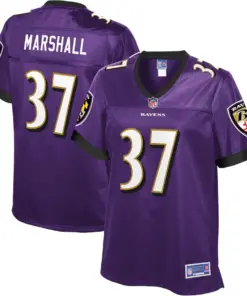 Iman Marshall Baltimore Ravens NFL Pro Line Women's Player Jersey - Purple