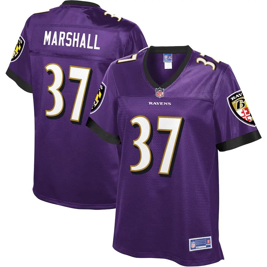 Iman Marshall Baltimore Ravens NFL Pro Line Women's Player Jersey - Purple