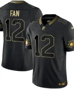 Seattle Seahawks Nike Jersey - Black & Gold