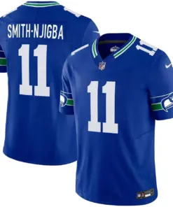 Jaxon Smith-Njigba Seattle Seahawks Nike Jersey Official NFL Gear - Royal Blue