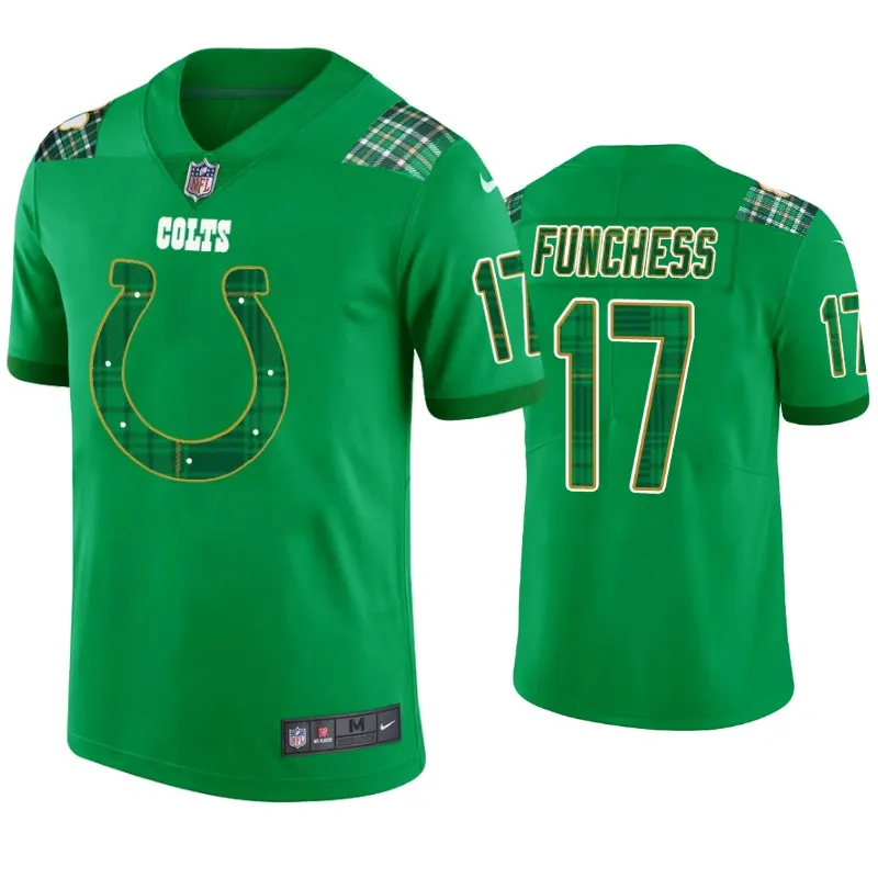 Devin Funchess Indianapolis Colts Nike St. Patrick's Day Jersey - Kelly Green