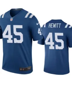 Ryan Hewitt Indianapolis Colts Nike Color Rush Jersey - Royal Blue