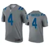 Adam Vinatieri Indianapolis Colts Nike Inverted Legend Jersey - Grey