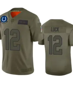 Andrew Luck Indianapolis Colts Nike 2019 Salute to Service Limited Jersey - Olive
