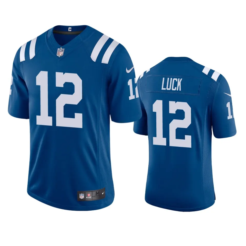 Andrew Luck Indianapolis Colts Nike 2020 Vapor Limited Jersey - Royal Blue