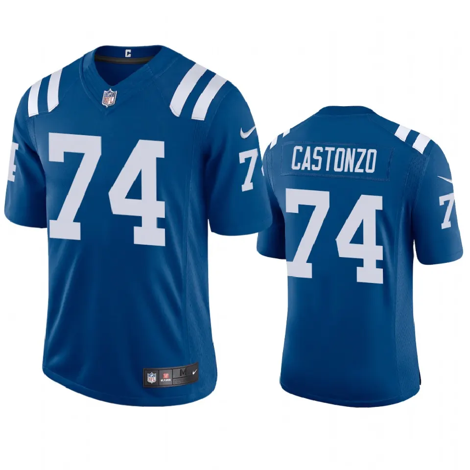 Anthony Castonzo Indianapolis Colts Nike 2020 Vapor Limited Jersey - Royal Blue