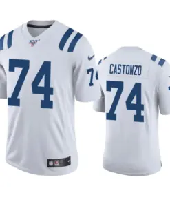 Anthony Castonzo Indianapolis Colts Nike 100th Season Vapor Limited Jersey - White