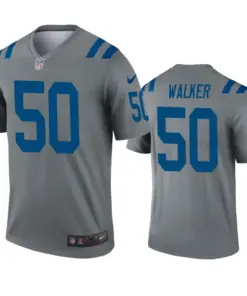 Anthony Walker Indianapolis Colts Nike Inverted Legend Jersey - Gray