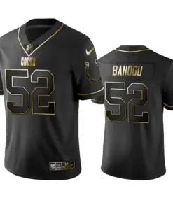 Ben Banogu Indianapolis Colts Nike 2019 Golden Edition Vapor Limited Jersey - Black