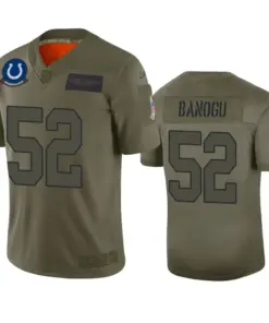 Ben Banogu Indianapolis Colts Nike 2019 Salute to Service Limited Jersey - Olive