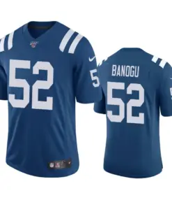 Ben Banogu Indianapolis Colts Nike 100th Season Vapor Limited Jersey - Royal Blue