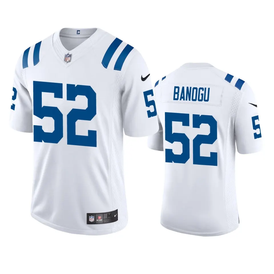 Ben Banogu Indianapolis Colts Nike 2020 Vapor Limited Jersey - White