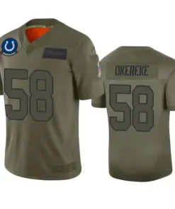 Bobby Okereke Indianapolis Colts Nike 2019 Salute to Service Limited Jersey - Olive