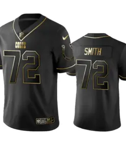 Braden Smith Indianapolis Colts Nike 2019 Golden Edition Vapor Untouchable Limited Jersey - Black