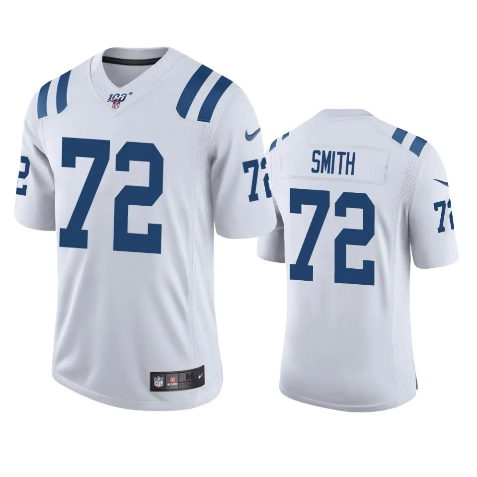 Braden Smith Indianapolis Colts Nike 100th Season Vapor Limited Jersey - White
