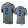 Brian Hoyer Indianapolis Colts Nike Inverted Legend Jersey - Grey