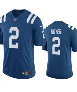 Brian Hoyer Indianapolis Colts Nike 100th Season Vapor Limited Jersey - Royal Blue