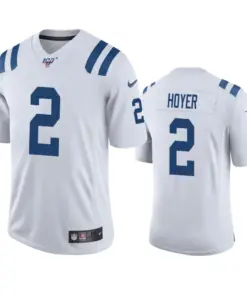 Brian Hoyer Indianapolis Colts Nike 100th Season Vapor Limited Jersey - White