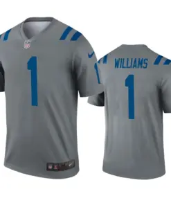 Chad Williams Indianapolis Colts Nike Inverted Legend Jersey - Grey