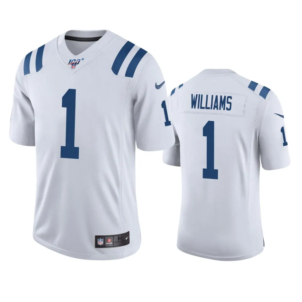 Chad Williams Indianapolis Colts Nike 100th Season Vapor Limited Jersey - White