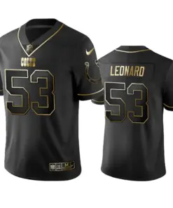 Darius Leonard Indianapolis Colts Nike 2019 Golden Edition Vapor Untouchable Limited Jersey - Black