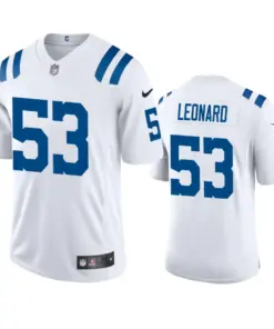 Darius Leonard Indianapolis Colts Nike 2020 Vapor Limited Jersey - White