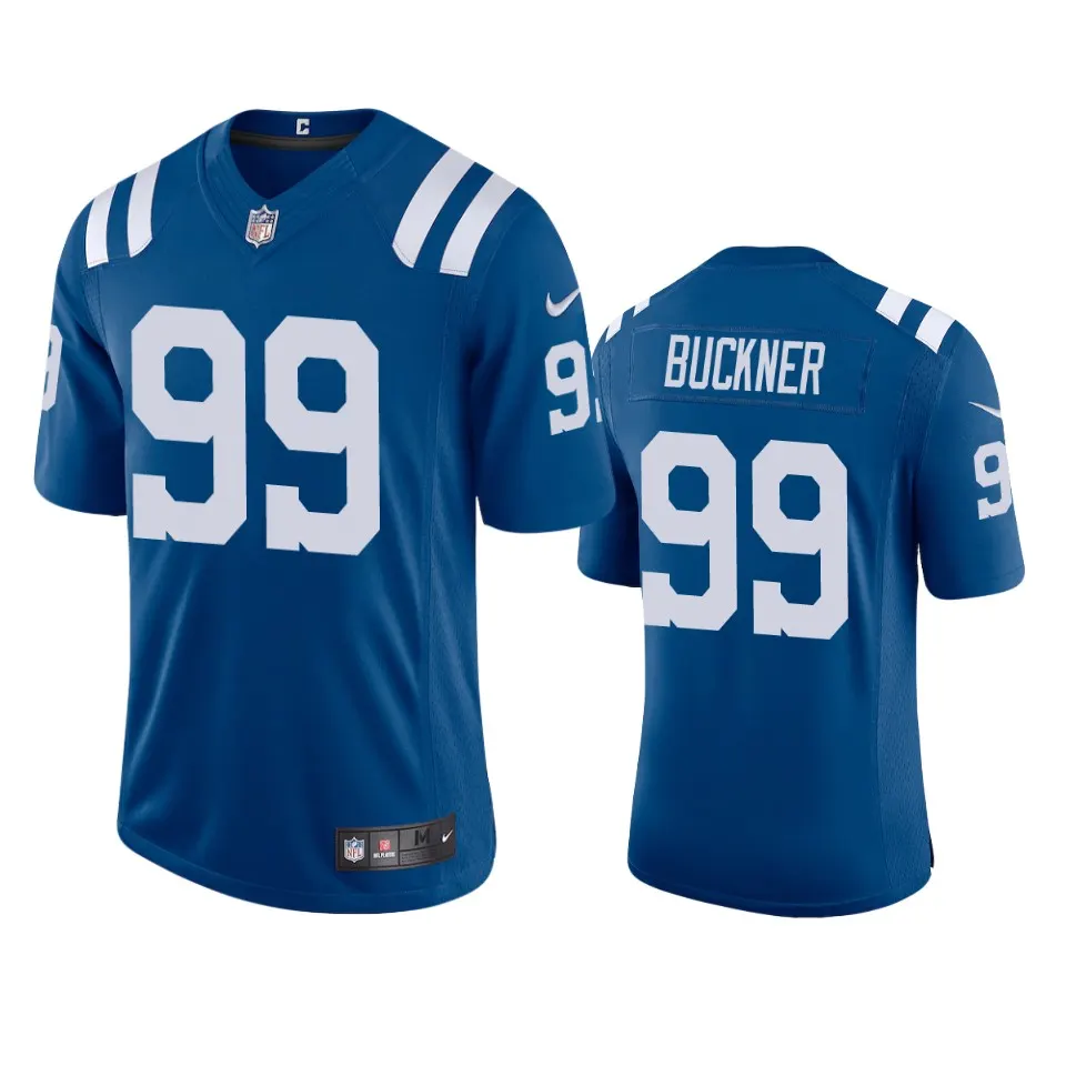 DeForest Buckner Indianapolis Colts Nike 2020 Vapor Limited Jersey - Royal Blue