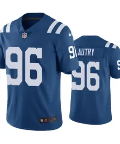 Denico Autry Indianapolis Colts Nike Color Rush Limited Jersey - Royal Blue
