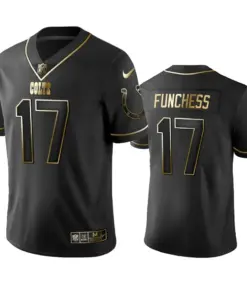Devin Funchess Indianapolis Colts Nike 2019 Golden Edition Vapor Untouchable Limited Jersey - Black
