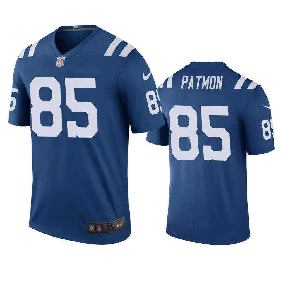 Dezmon Patmon Indianapolis Colts Nike Color Rush Legend Jersey - Royal Blue