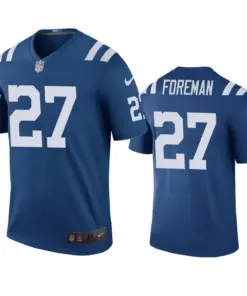 D'Onta Foreman Indianapolis Colts Nike Color Rush Legend Jersey - Royal Blue