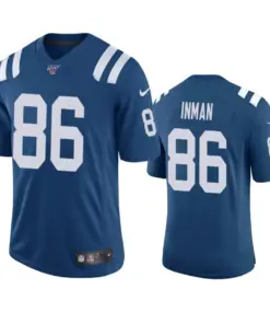 Dontrelle Inman Indianapolis Colts Nike 100th Season Vapor Limited Jersey - Royal Blue