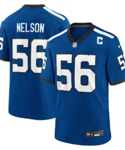 Quenton Nelson Indianapolis Colts Nike Indiana Nights Alternate Game Jersey - Royal - Quenton Nelson Mens - Royal