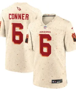 James Conner Arizona Cardinals Nike 2025 Rivalries Collection Game Jersey - Natural