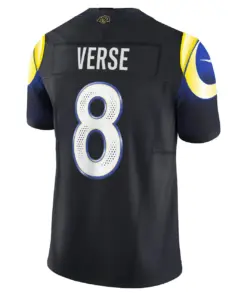 Jared Verse Los Angeles Rams Nike 2025 Rivalries Collection Limited Jersey - Midnight Blue - Image 3