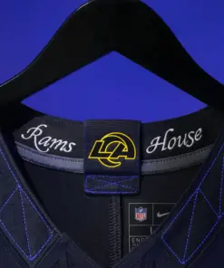 Jared Verse Los Angeles Rams Nike 2025 Rivalries Collection Limited Jersey - Midnight Blue - Image 4