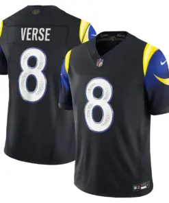 Jared Verse Los Angeles Rams Nike 2025 Rivalries Collection Limited Jersey - Midnight Blue