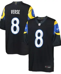 Jared Verse Los Angeles Rams Nike Youth 2025 Rivalries Collection Game Jersey - Midnight Blue