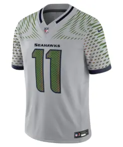Jaxon Smith-Njigba Seattle Seahawks Nike 2025 Rivalries Collection Limited Jersey - Wolf Gray - Image 2
