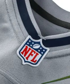 Jaxon Smith-Njigba Seattle Seahawks Nike Women's 2025 Rivalries Collection Game Jersey - Wolf Gray - Image 4