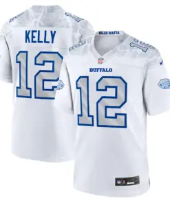 Jim Kelly Buffalo Bills Nike 2025 Rivalries Collection Retired Player Game Jersey - White