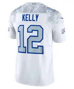 Jim Kelly Buffalo Bills Nike 2025 Rivalries Collection Retired Player Limited Jersey - White - Image 3