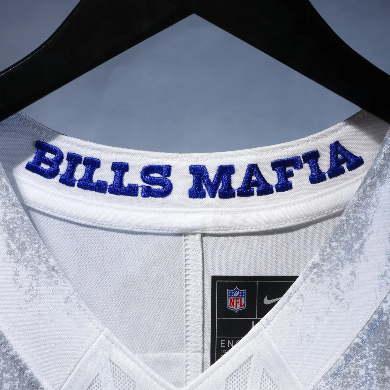 Jim Kelly Buffalo Bills Nike 2025 Rivalries Collection Retired Player Limited Jersey - White - Image 4
